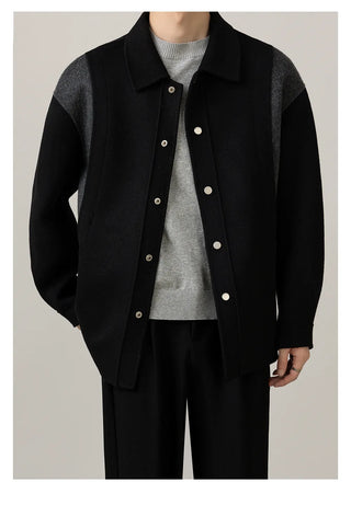 double-faced wool jacket