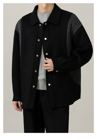 double-faced wool jacket