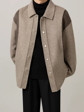 double-faced wool jacket