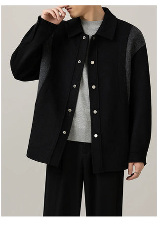 double-faced wool jacket