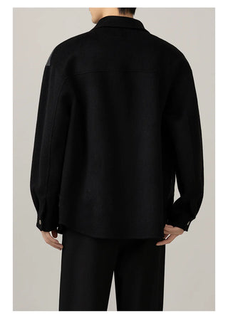 double-faced wool jacket