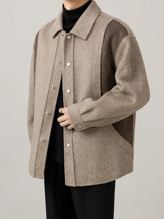 double-faced wool jacket