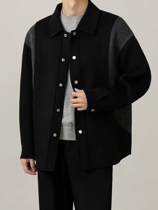 double-faced wool jacket