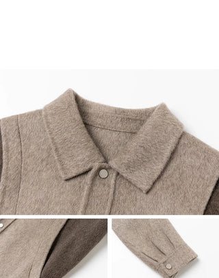 double-faced wool jacket