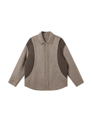 double-faced wool jacket