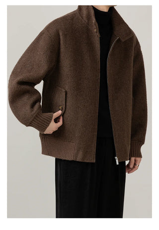 stand collar jacket