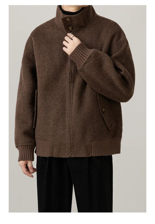 stand collar jacket