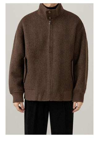 stand collar jacket