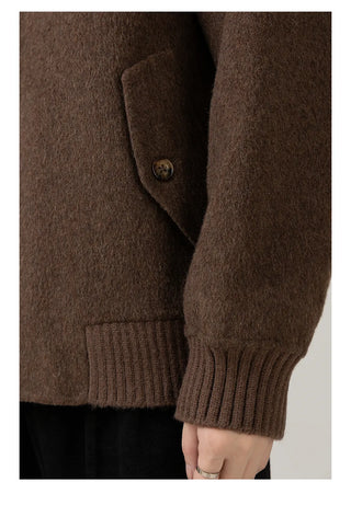 stand collar jacket