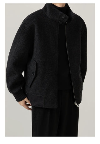 stand collar jacket