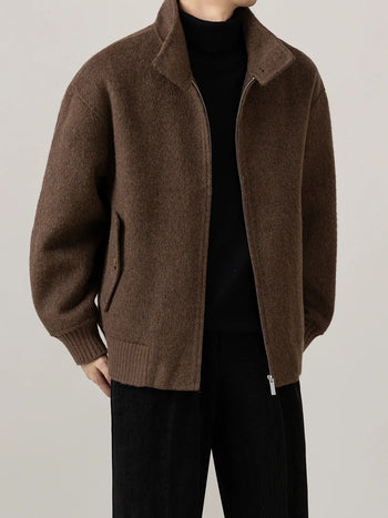 stand collar jacket