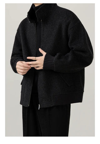 stand collar jacket