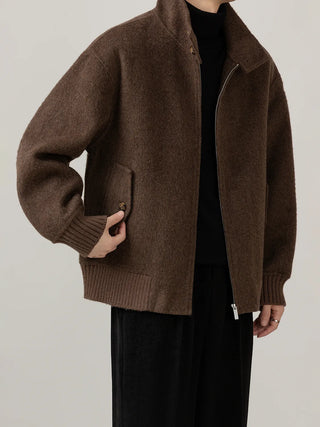 stand collar jacket