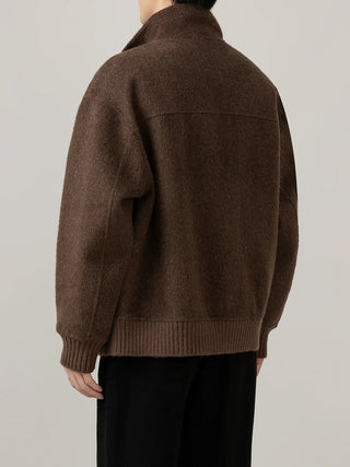 stand collar jacket