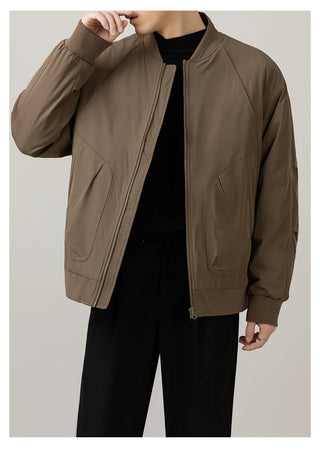 baseball puffer jacket