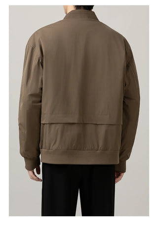 baseball puffer jacket