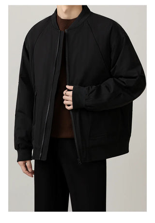 baseball puffer jacket