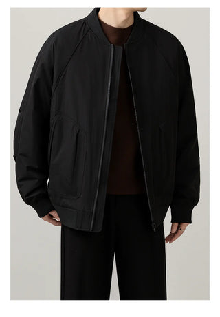 baseball puffer jacket