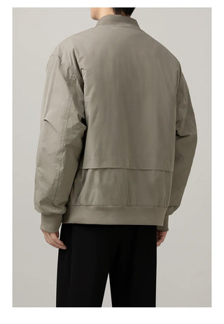 baseball puffer jacket