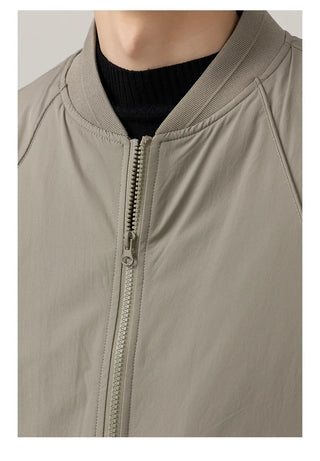 baseball puffer jacket