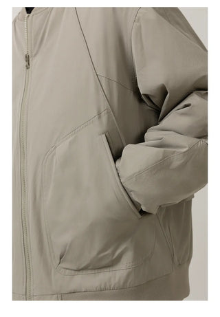 baseball puffer jacket