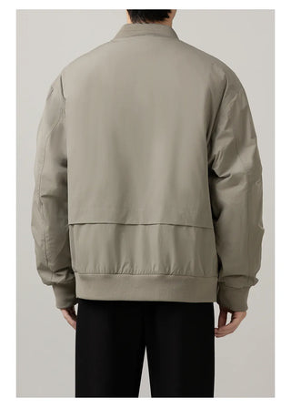 baseball puffer jacket