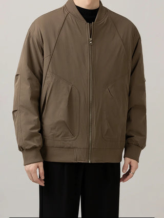 baseball puffer jacket