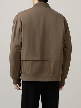 baseball puffer jacket