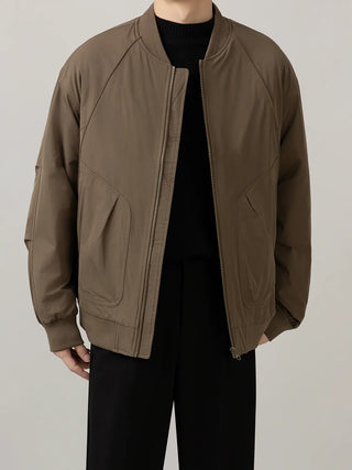 baseball puffer jacket