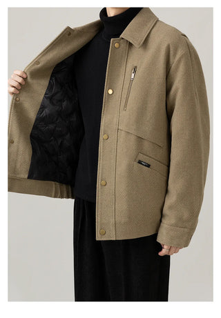 turn-down coat