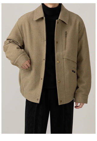turn-down coat