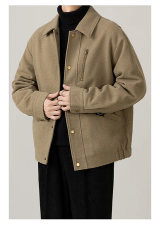 turn-down coat