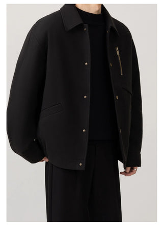 turn-down coat