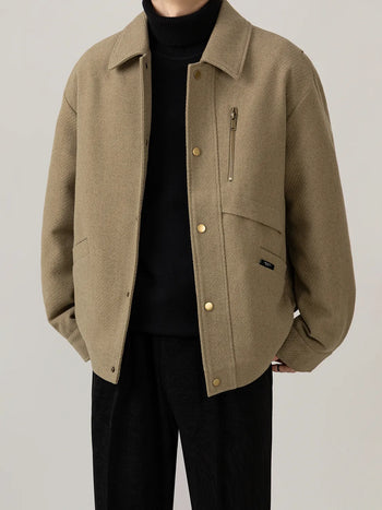 turn-down coat