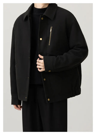 turn-down coat