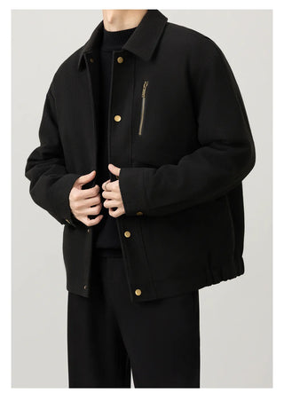turn-down coat
