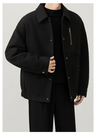 turn-down coat