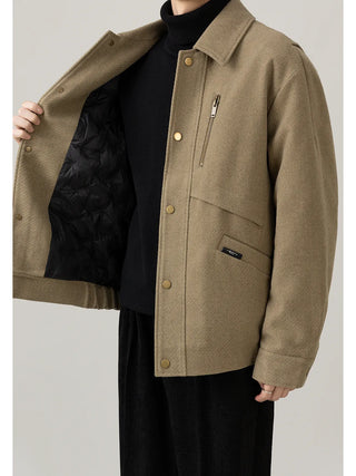 turn-down coat