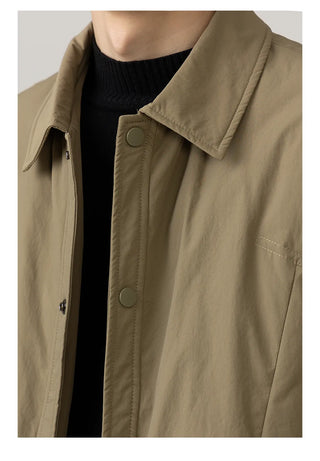 lapel down jacket