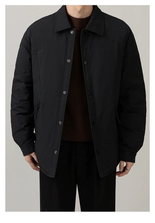 lapel down jacket
