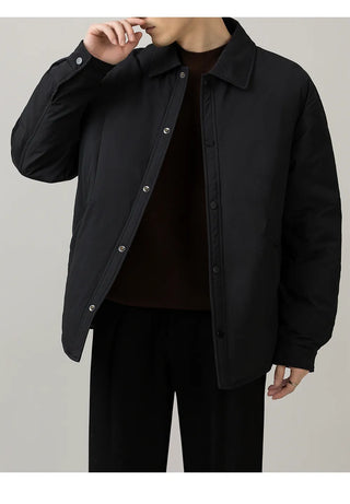 lapel down jacket