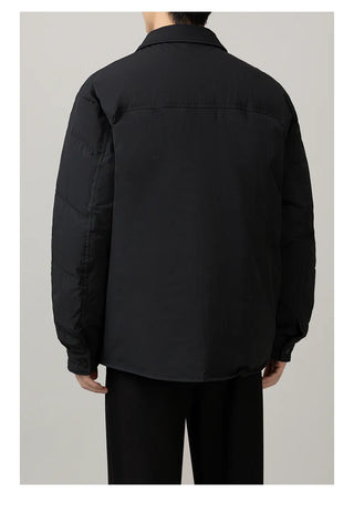lapel down jacket