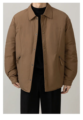 lapel down jacket