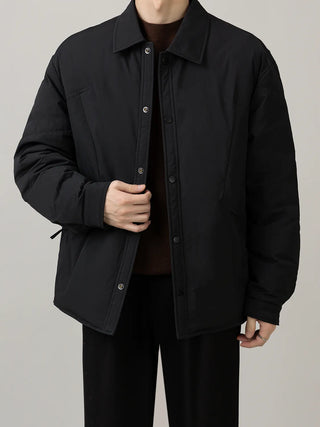 lapel down jacket