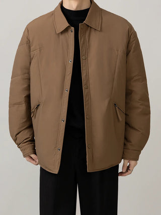 lapel down jacket