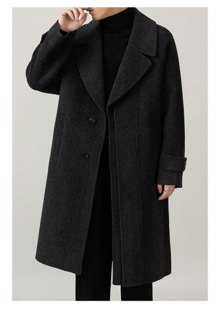 reversible wool coat
