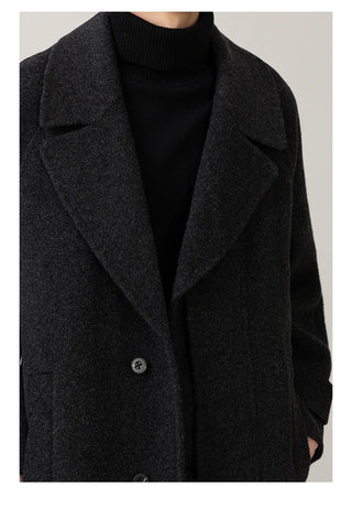 reversible wool coat