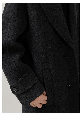 reversible wool coat