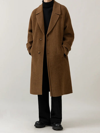 reversible wool coat