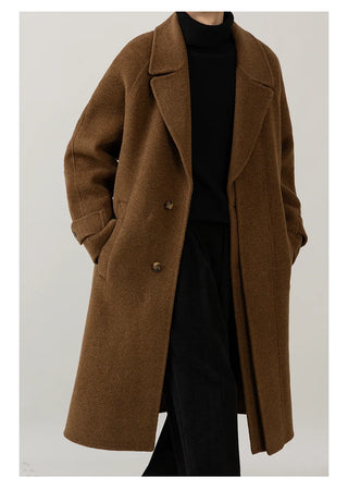 reversible wool coat
